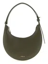 Furla Logo Printed Mini Shoulder Bag In Green
