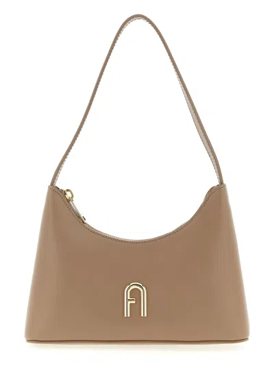 Furla ' Diamante' Mini Shoulder Bag In Sand
