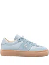 Furla Enjoy Lace-up Sneaker In Blue