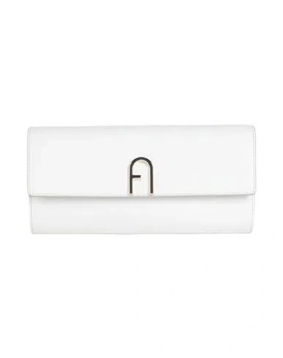 Furla Woman Handbag Off White Size - Calfskin