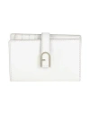 Furla Woman Wallet Off White Size - Calfskin In Off White