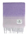Furla Flow Scarf Woman Scarf Mauve Size - Alpaca Wool, Polyamide In Purple