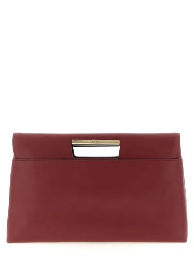 Furla ' Giada' Clutch In Red