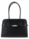 Furla Shoulder Bags Structured Gold-tone Hardware In Black