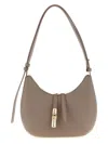 Furla Goccia S Shoulder Bag In Gray