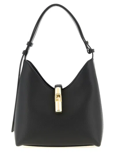 Furla Small Goccia Shoulder Bag In Black