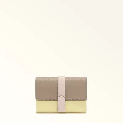 Furla Grazia In Stucco Gray+freesia+azalea