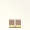Furla Grazia In Stucco Gray+freesia+azalea