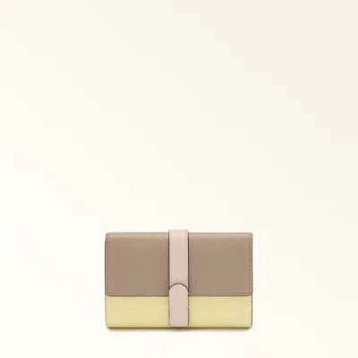 Furla Grazia In Stucco Gray+freesia+azalea