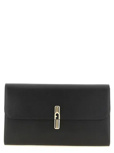 Furla ' Iride' Clutch In Black