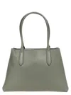Furla Meridiana L Shopping Bag In Green