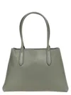 Furla Meridiana L Shopping Bag In Green