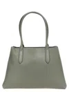 Furla Meridiana L Shopping Bag In Green