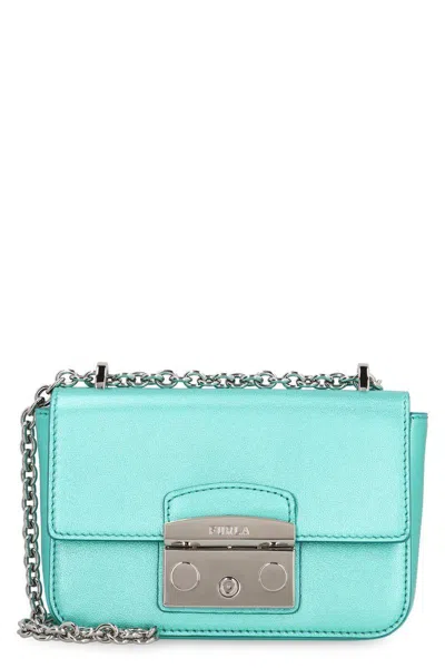 Furla Metropolis Leather Mini Crossbody Bag