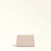 Furla Textured Chain Strap Shoulder Bag In Azalea