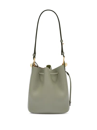 Furla Sfera Mini Bucket Bag In Green