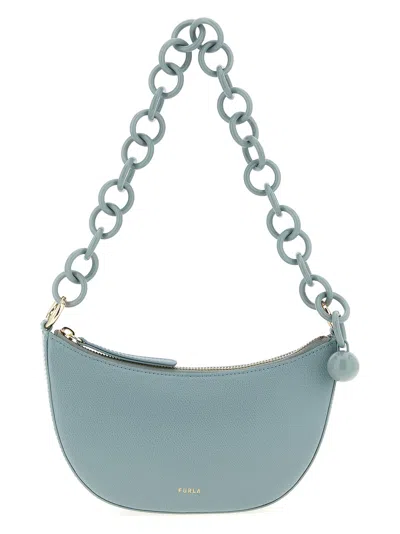 Furla ' Sfera' Mini Shoulder Bag In Blue