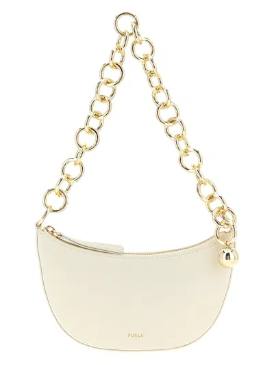 Furla ' Sfera' Mini Shoulder Bag In White