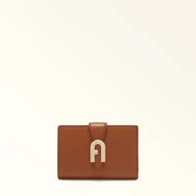 Furla Sofia Grainy In Cognac H