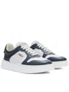 Furla Sport Lace-up Sneakers In White