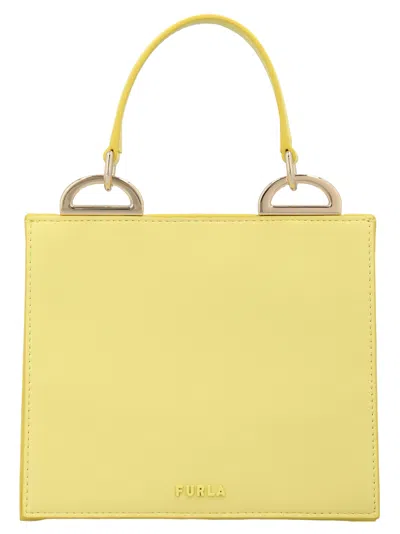 Furla Futura Hand Bags In Yellow