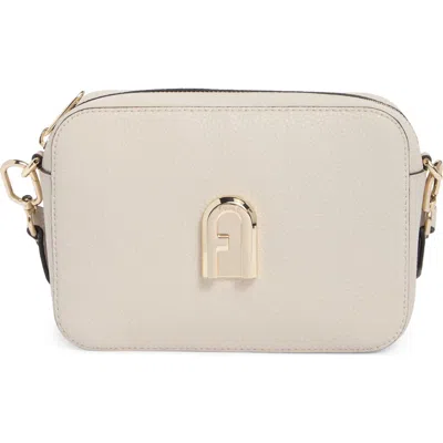 Furla Gardenia Mini Camera Case Crossbody Bag In Neutral