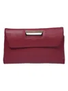 Furla Giada Clutch In Burgundy