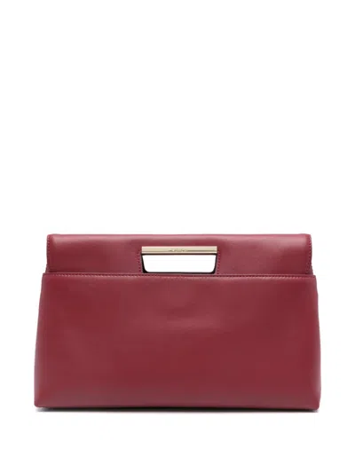 Furla Giada Clutch Bag In Cherry