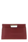 Furla Giada Clutch In Burgundy