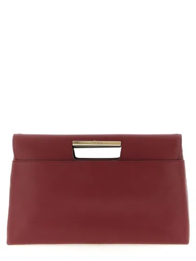 Furla ' Giada' Clutch In Red