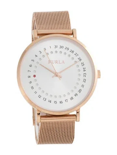 Pre-owned Furla Giada Date Watch, 36mm In Multicolor
