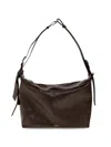 Furla Rectangular Shoulder Bag In Smooth Leather In Brown