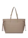 Furla Giove Drawstring Tote Bag In Neutral