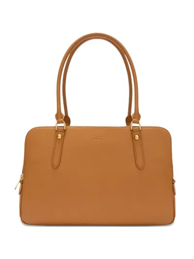 Furla Giulia Tote Bag In Brown