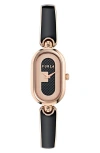 Furla Glamour Chic Bracelet Watch, 19mm X 6.2 Mm In Gold