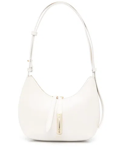 Furla Goccia Cross Shoulder Bag In White