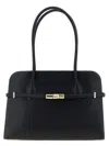 Furla Shoulder Bags Structured Gold-tone Hardware In Black