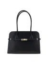 Furla Goccia Dome L Shoulder Bag In Black