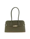Furla Goccia Dome M Shoulder Bag In Green