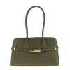 Furla Goccia Dome M Shoulder Bag In Green