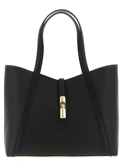 Furla ' Goccia L' Shopping Bag In Black