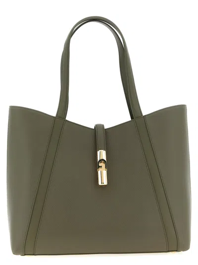 Furla Goccia L Tote Bag Green
