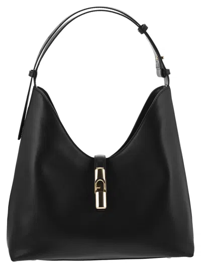 Furla Goccia M Shoulder Bag In Black