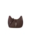 Furla Goccia S Cioccolato Crossbody Bag In Brown