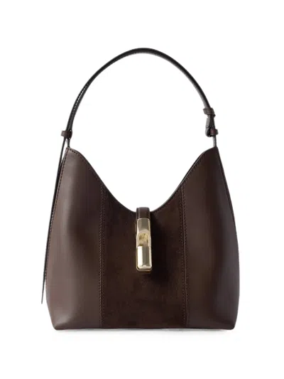 Furla Borsa Goccia S Hobo In Brown