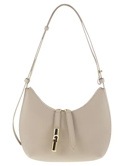 Furla Goccia S Shoulder Bag In Vanille