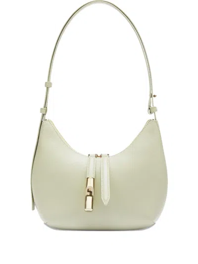 Furla Goccia Shoulder Bag In Green