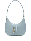Furla Goccia Shoulder Bag In Blue