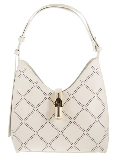 Furla Goccia Shoulder Bag S In Neutral