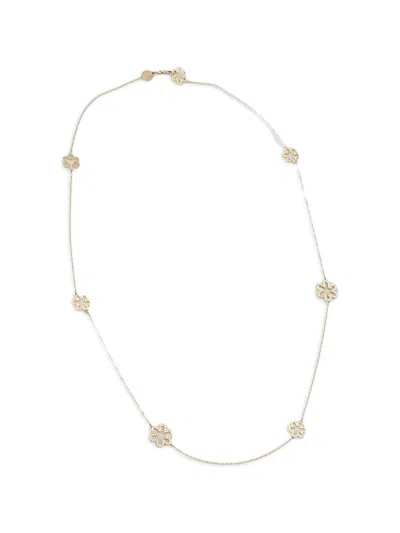 Furla 플로럴 참 네크리스 In Gold